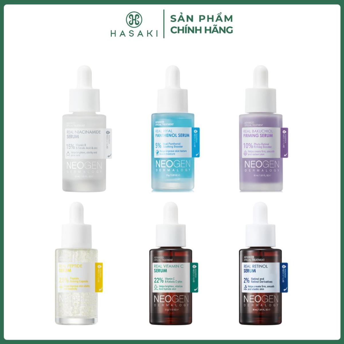 Serum Neogen Dermalogy Real Serum Hasaki Sản Phẩm Chính Hãng