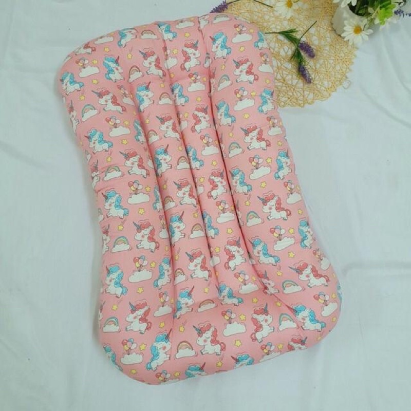 Đệm ngủ kèm gối cho bé sơ sinh