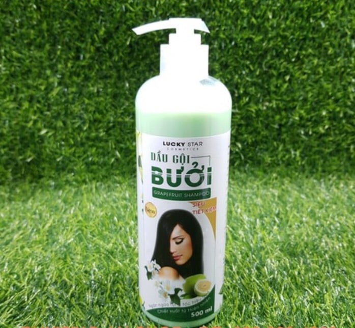 [Lucky star] DẦU GỘI BƯỞI LUCKY STAR 500ML.