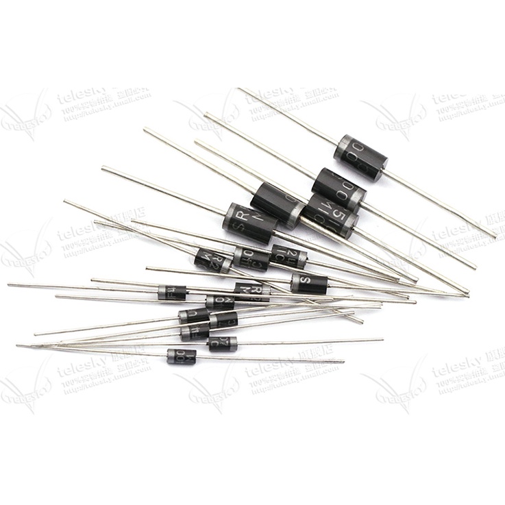 50 diode DIOT chỉnh lưu 1A 1200V 1N4007