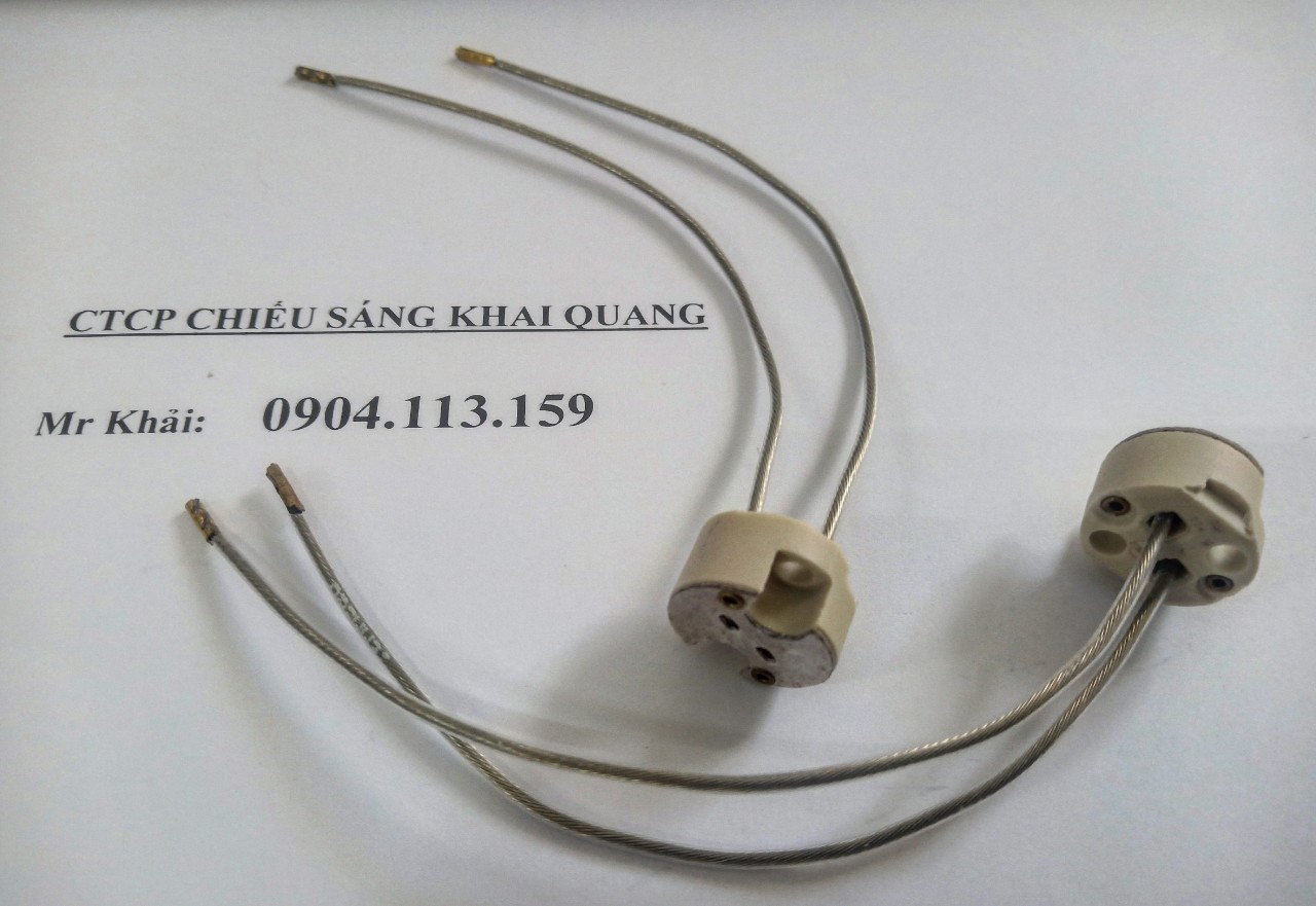 Combo 2 đui đèn halogen g6.35, g4