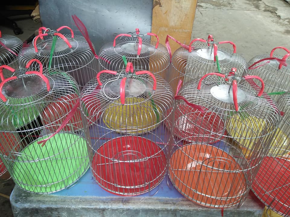 Lồng kẽm nuôi chim sâu