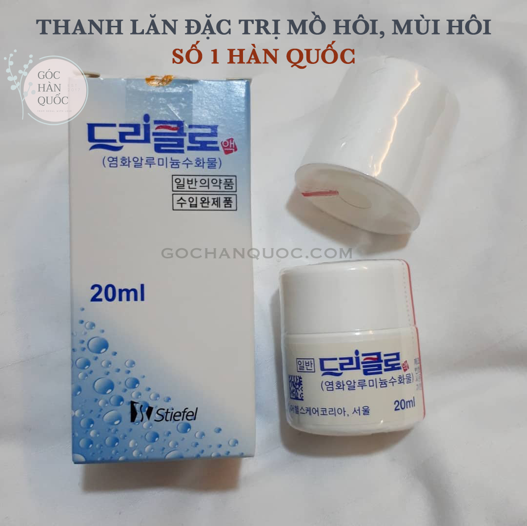 Lăn  Mùi Hôi Nách Driclor Số 1 Hàn Quốc