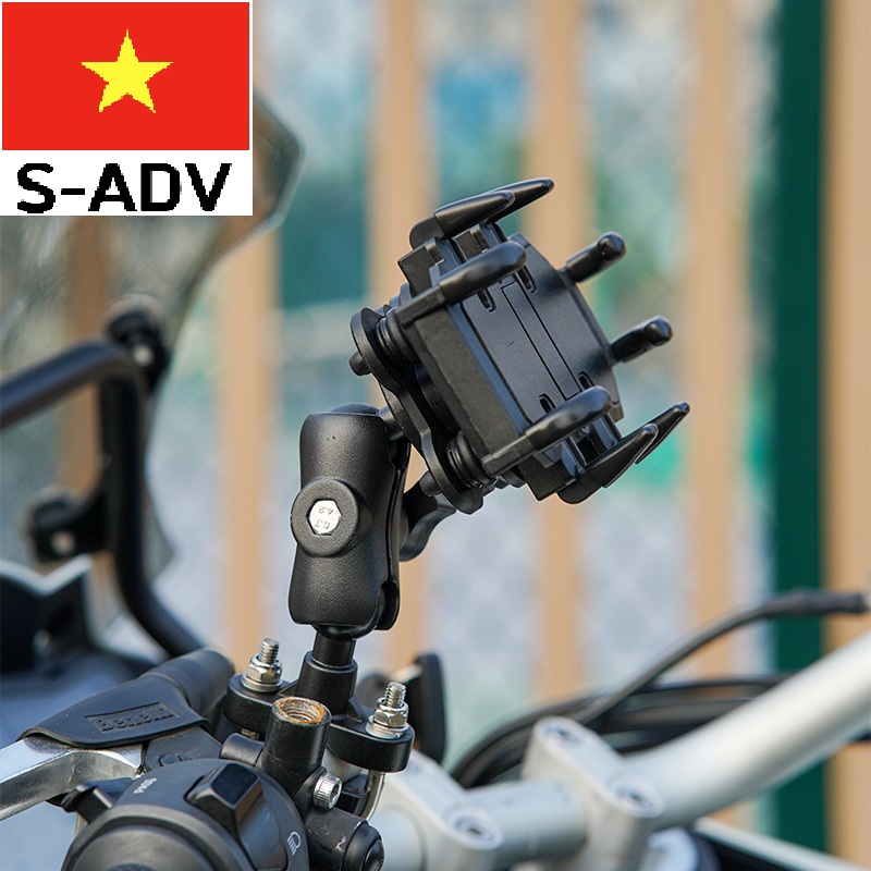 Kẹp điện thoại chống rung xe máy S-ADV
