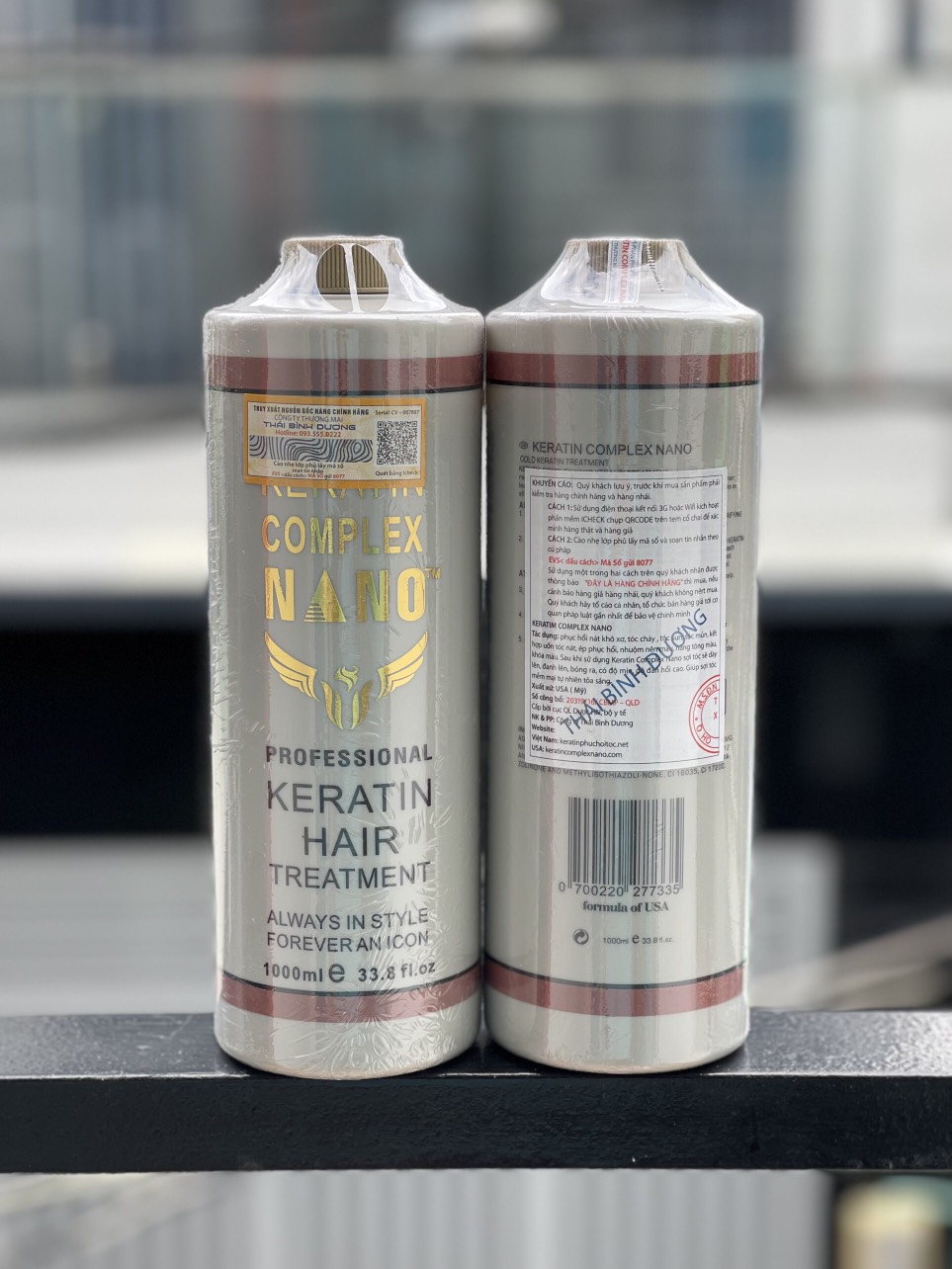 KERATIN RECOVERY FOR 1000ml NANO COMPLEX HAIR