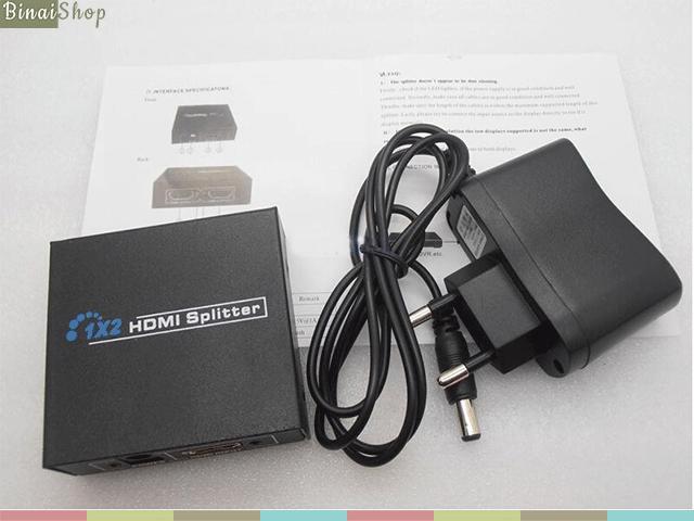 Bộ chia HDMI Splitter 1x2