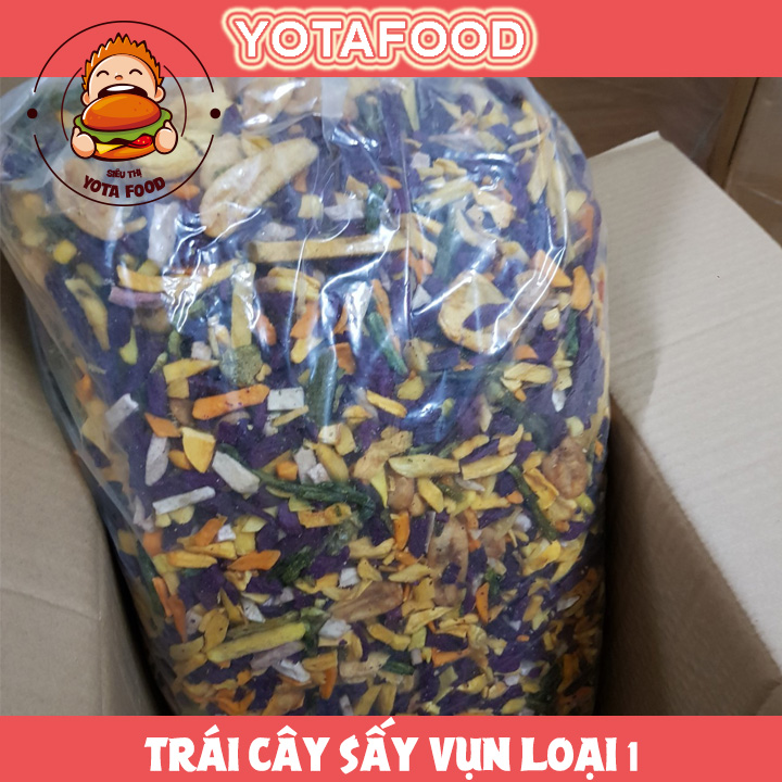 Sỉ 5 Kí Trái cây sấy thập cẩm ( hàng vụn loại 1 , đủ vị )