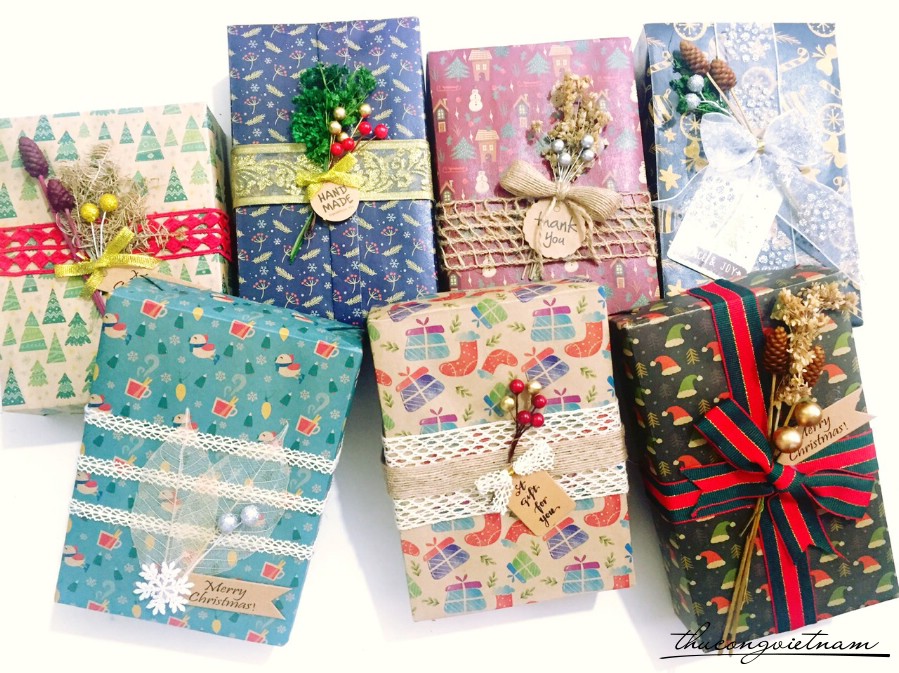 Set gói quà giáng sinh mẫu 6