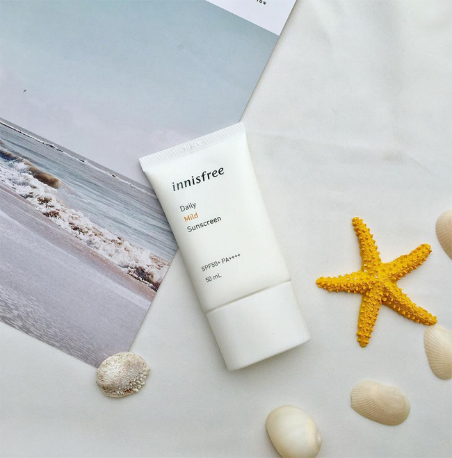 Kem chống nắng Innisfree Daily Mild Sunscreen 50ml