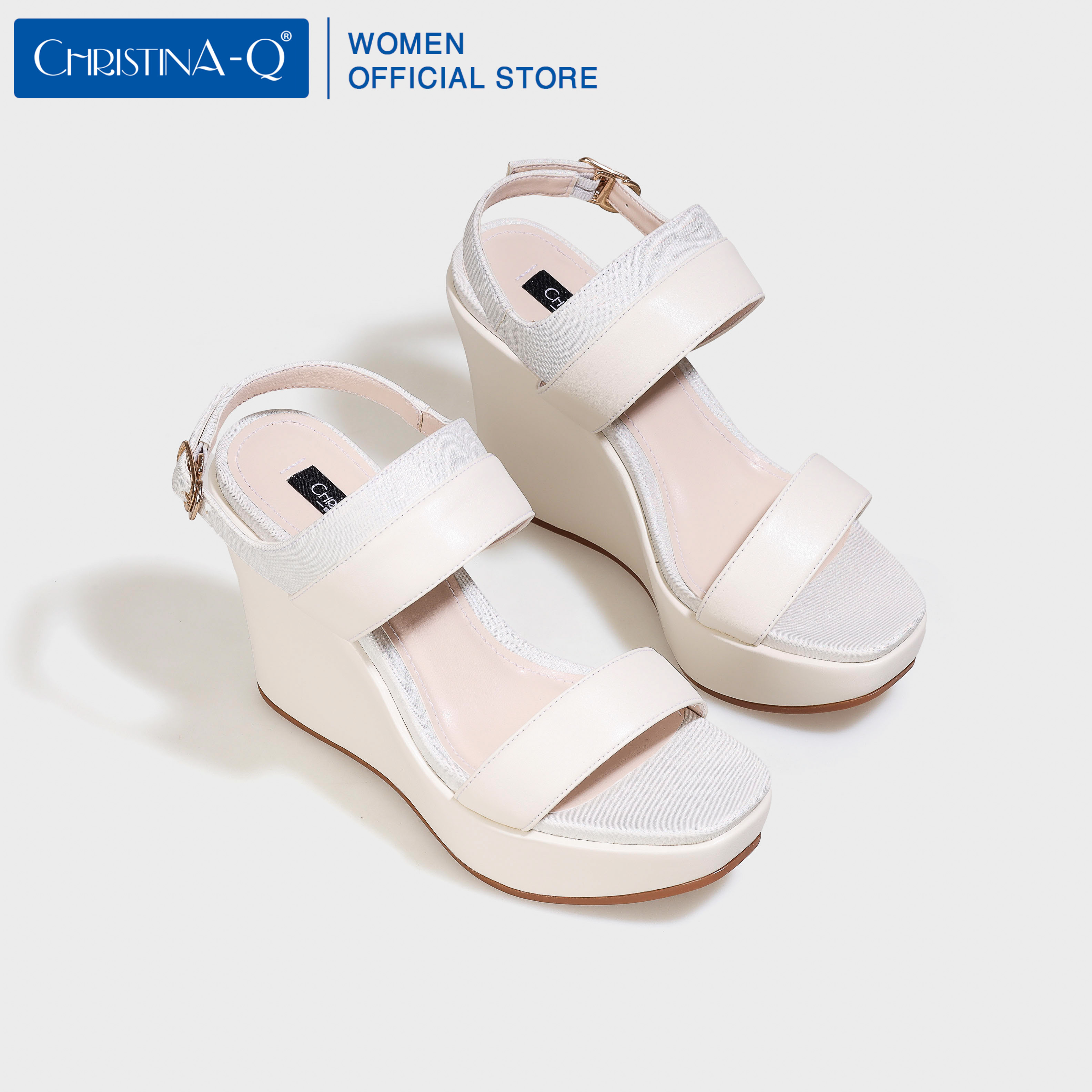 Giày Sandals Nữ Đế Xuồng ChristinA-Q XDX123