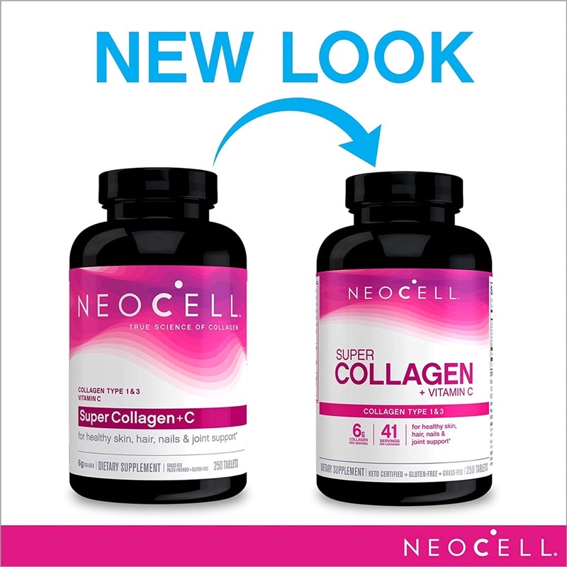 Neocell Super Collagen +C +Biotin 360 Viên Của Mỹ