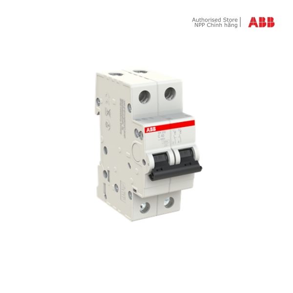 Cầu dao tự động ABB MCB 2P 40A 6kA (SH202-C40)