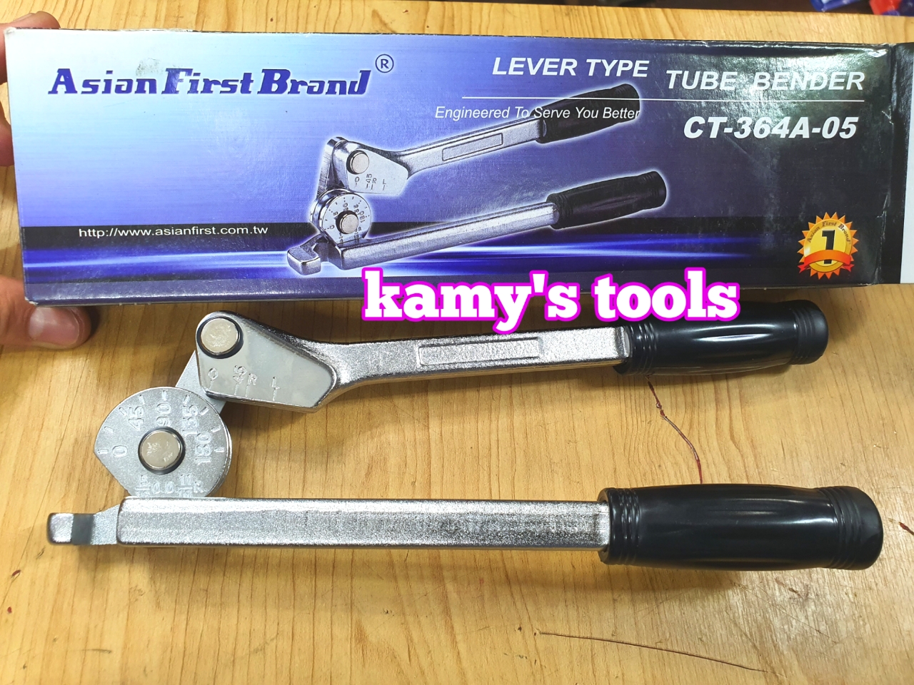 [HCM]Dụng Cụ Uốn Ống Đồng Inox 8mm Ct-364a-05 Asian First Brand Taiwan (Vam Uốn Ống 8mm)