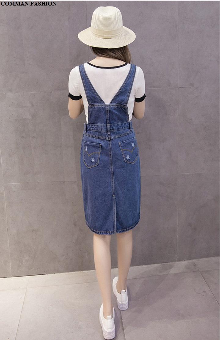 CAO CẤP Yếm Jean Nữ Duyên Dáng 3974