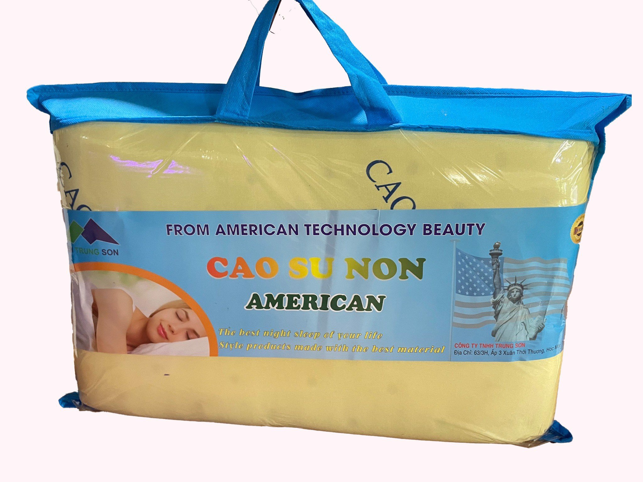 Gối Cao Su Non AMERICAN Cao Cấp