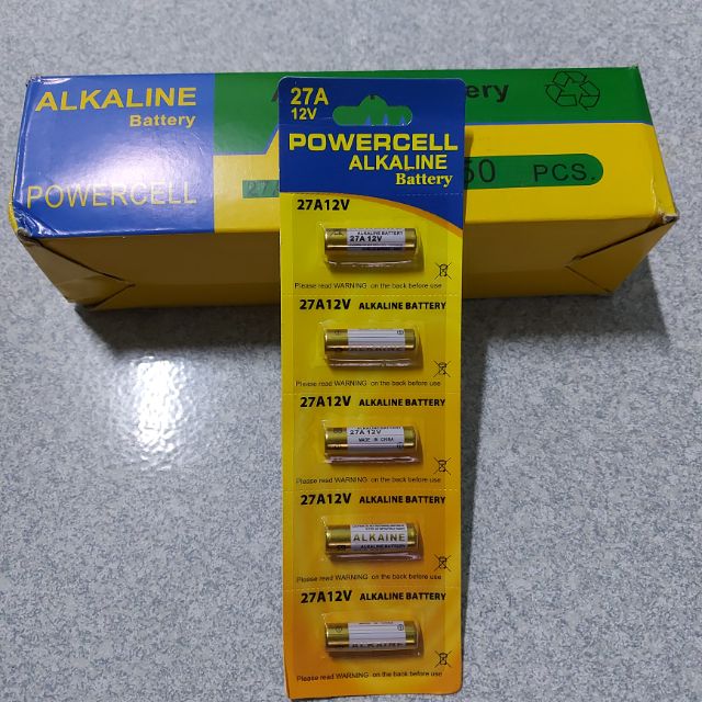 Pin kiềm ALKALINE Battery cho remote 12V 23A 27A