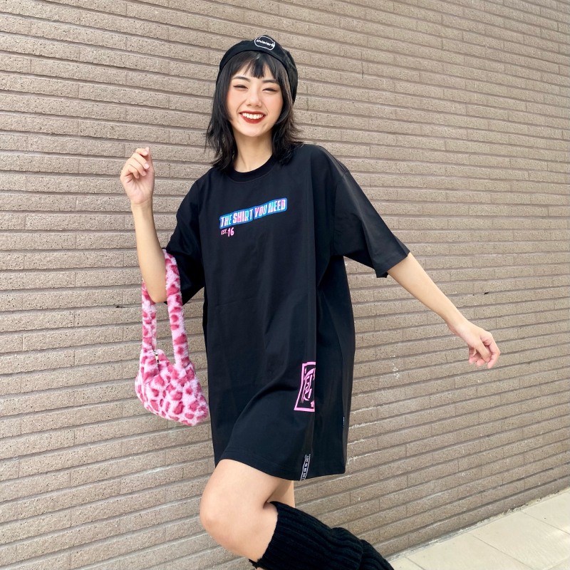 Áo thun TSUN Blossom Flower Tee - Black