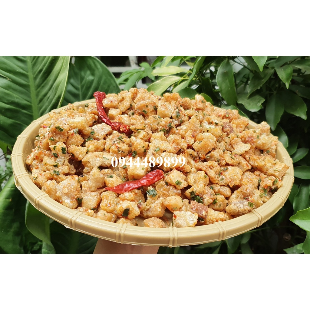 [Tết ] 200gr Tóp mỡ liền da sốt mắm hành  - đồ ăn vặt