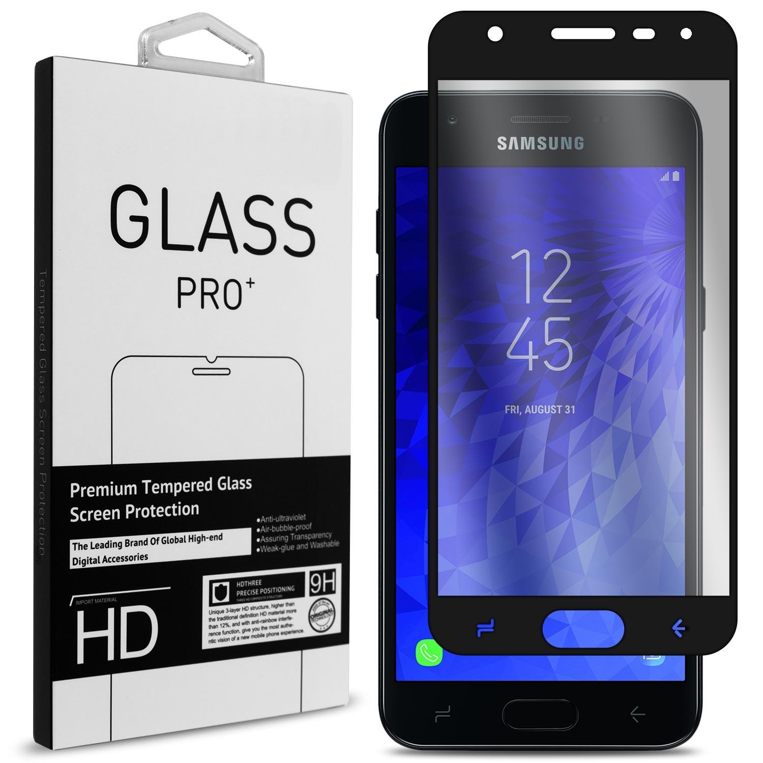 Cường lực full màn Samsung Galaxy J3 Pro 2017 (Đen)