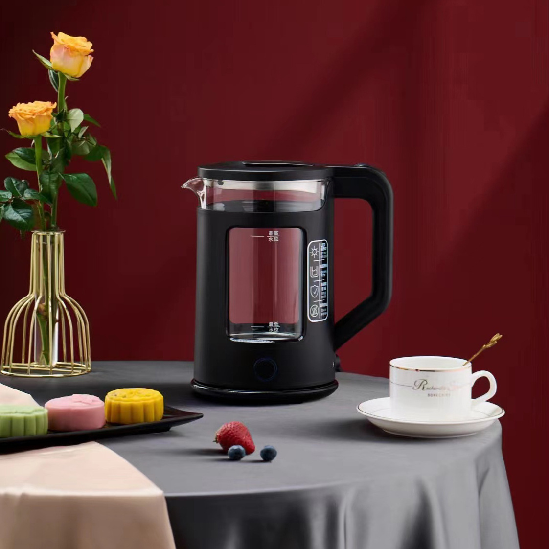 Ấm siêu tốc GUGKDD GD-ST13 Thủy Tinh 2.5L