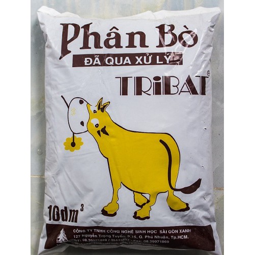 [HCM]Phân bò đã qua xử lí ( bao 3dm3 )