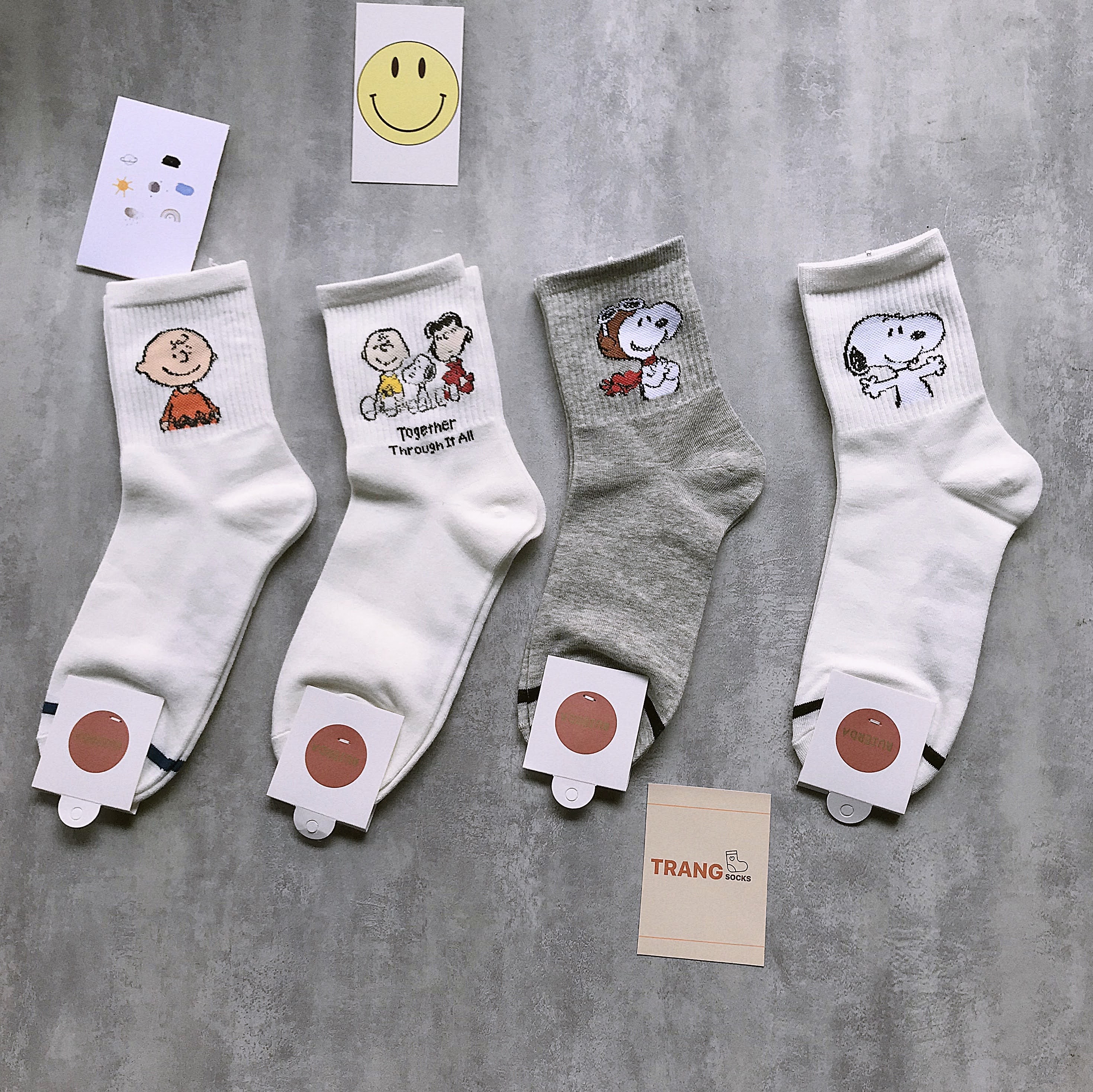 Tất cao cổ Snoopy ( ảnh thật)