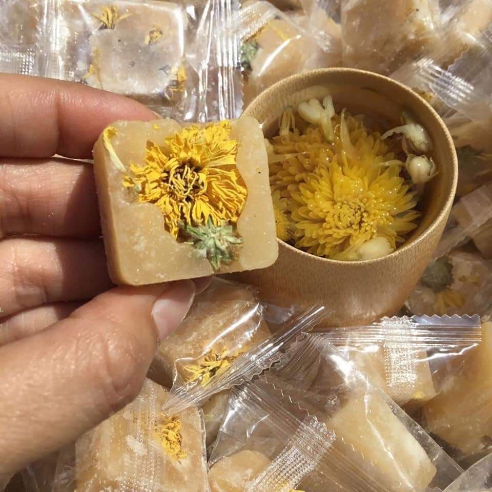 TRÀ HOA CÚC ĐƯỜNG PHÈN MẬT ONG 500g