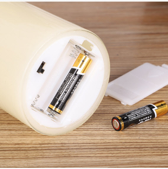 Nến cốc thủy tinh-đèn cầy thủy tinh chạy pin