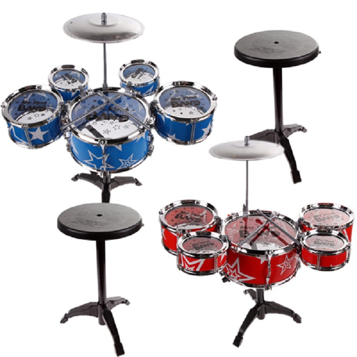 Bộ Trống JAZZ DRUM 5 trống cho bé yêu (có ghế )