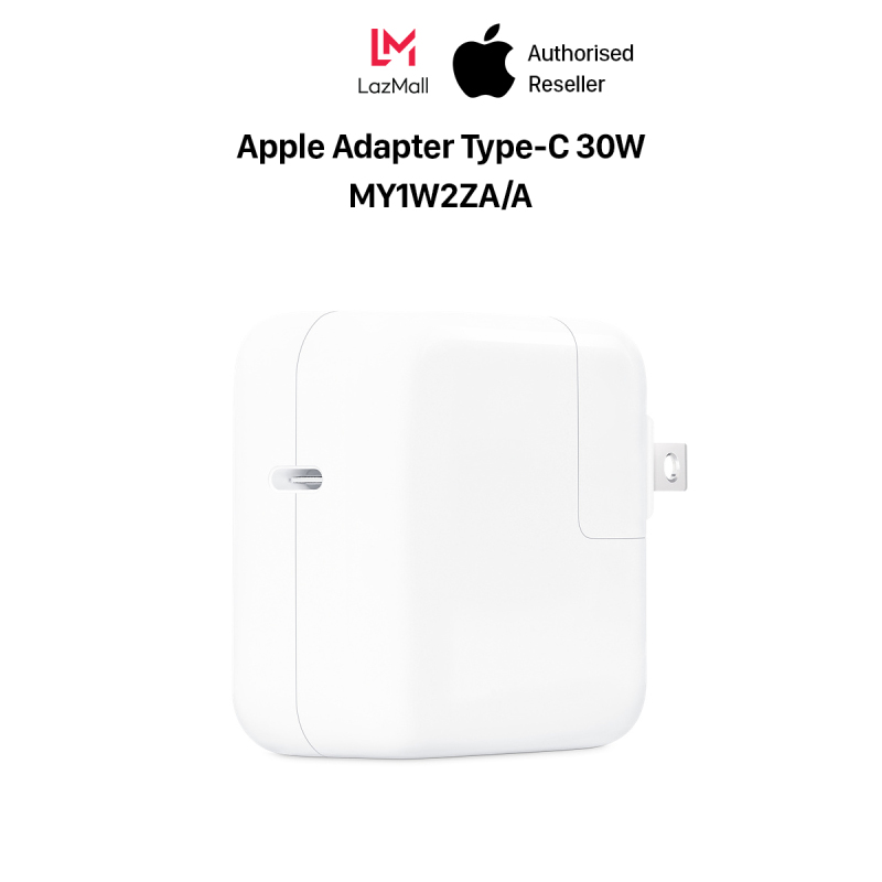 Apple Adapter Type-C 30W - Genuine Apple - 100% New (Not Activated, Not Used) - MY1W2ZA/A