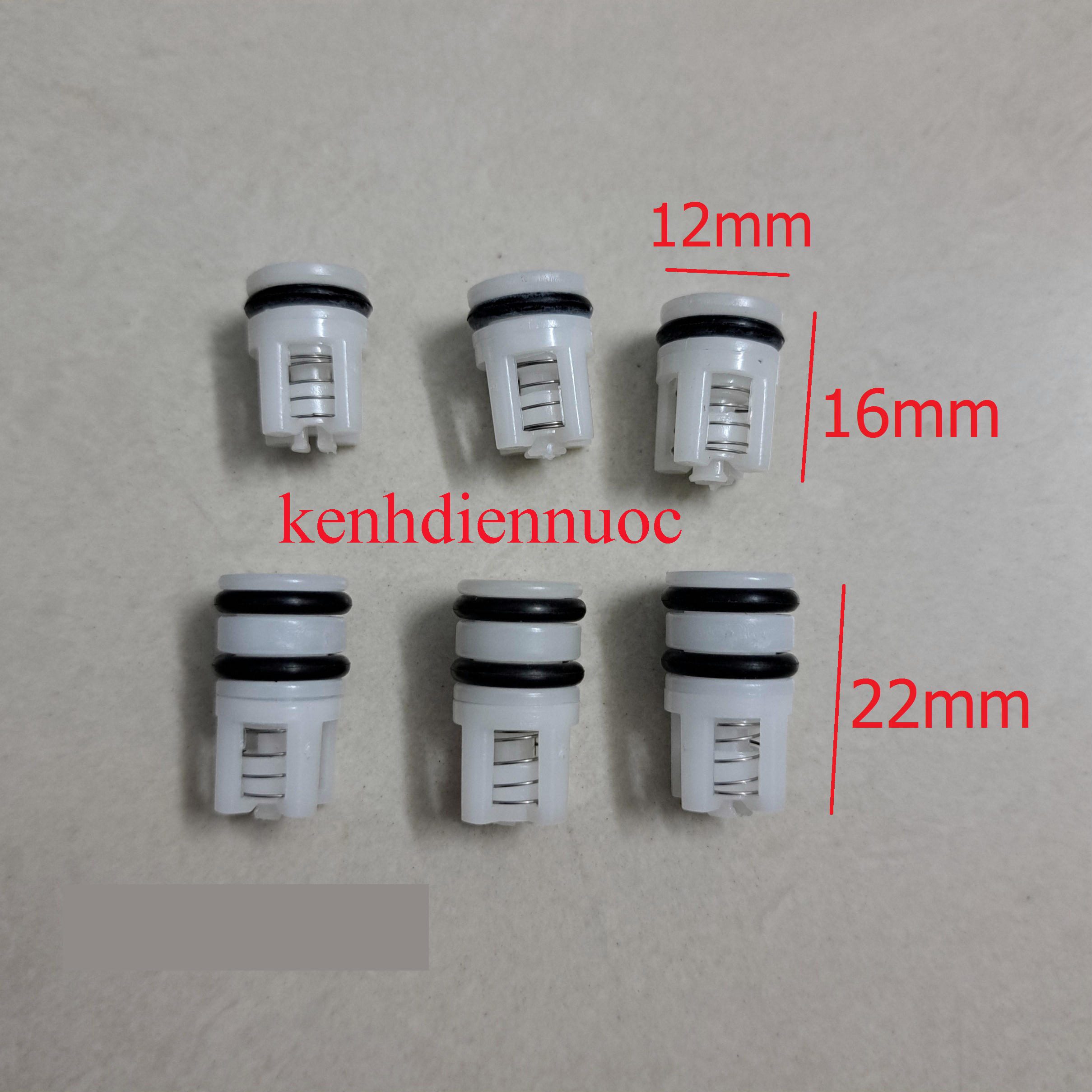 Bộ 3 van 1 chiều/luppe, phụ kiện máy rửa xe