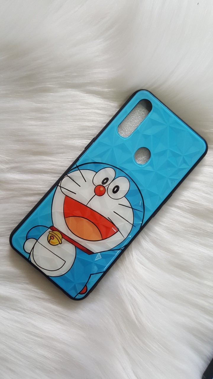Ốp lưng 3D kim cương Doraemon siêu cưng Oppo A8/A31 (2020)