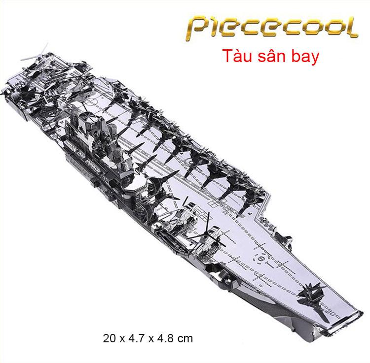 Mô hình thép 3D tự ráp Piececool bộ tàu chiến