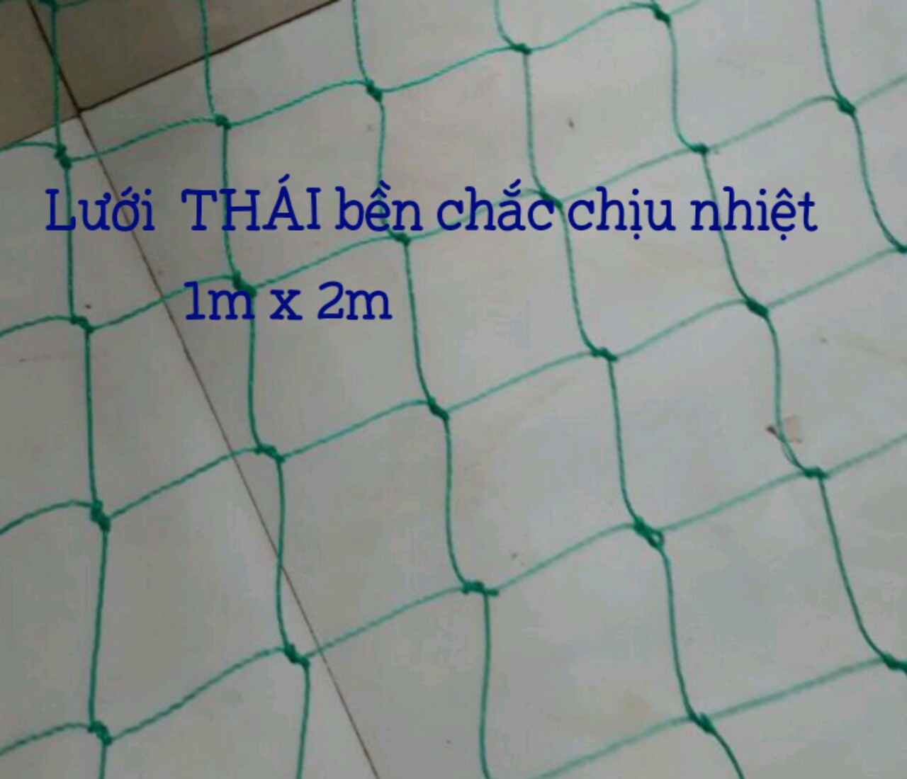 Lưới Thái làm giàn cây leo 1 x 2 mét  dây to