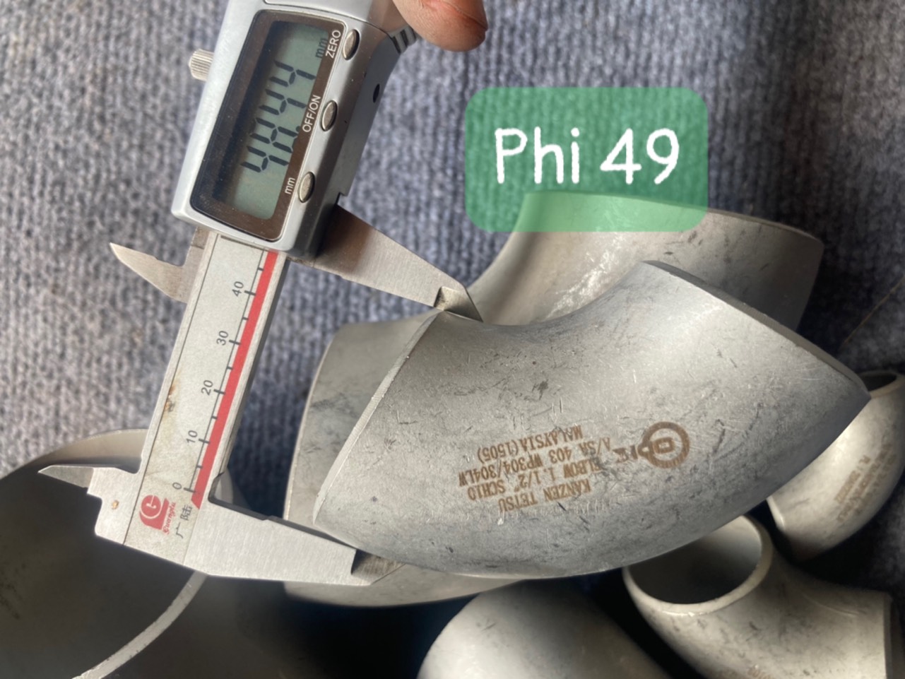 co hàn inox 304 SCH10 phi 21/27/34/42/49/60/76/90