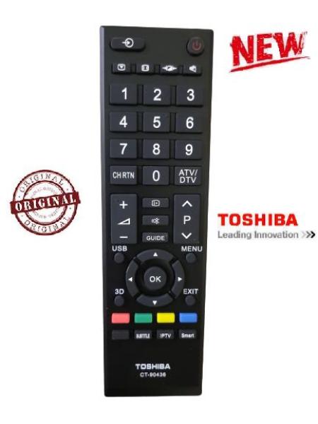 Bảng giá Điều khiển tivi Toshiba CT 90436 - Hàng mới chính hãng 100% Tặng kèm Pin!!!