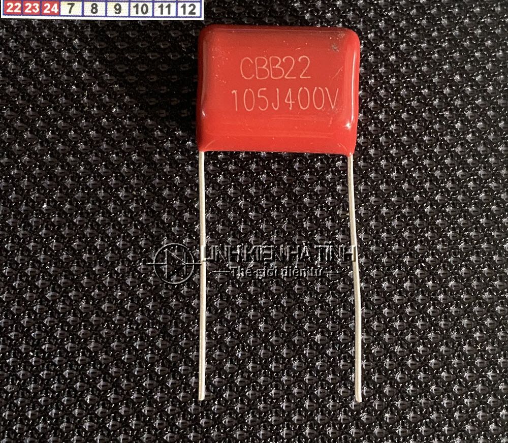 Linh kiện 10 con tụ cbb 400v 105j 105k 400v