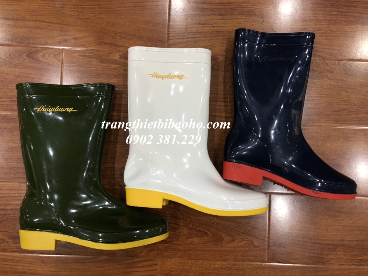 Ủng Thùy Dương nhựa dương đỏ - 285