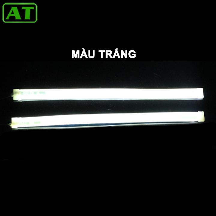 Bộ 2 Dây Đèn Led Mí Ô Tô Tích Hợp Xi Nhan Nháy Đuổi Dài 45cm Chất Liệu Silicon Chống Nước