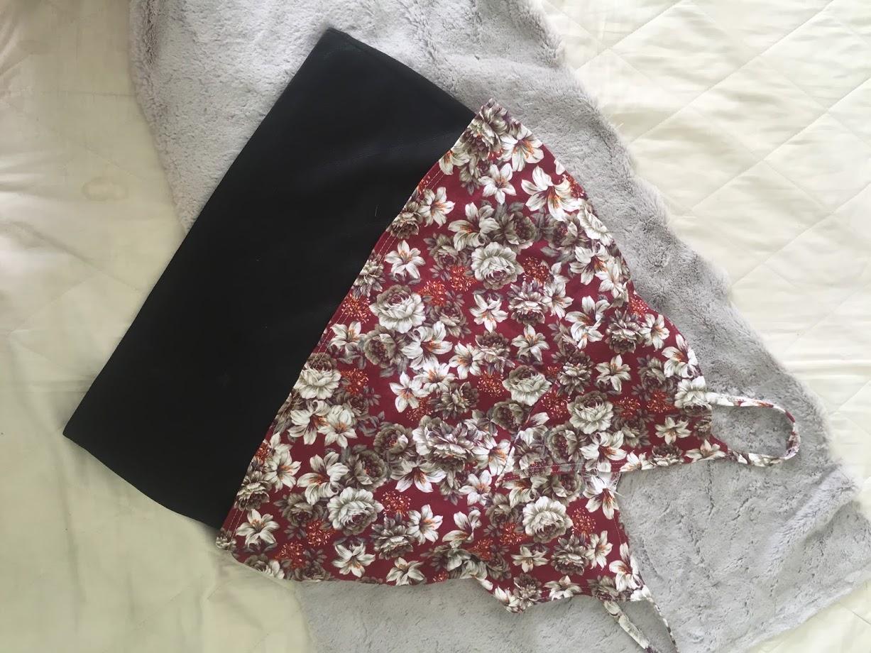 [HCM]ÁO BABYDOLL 2 DÂY HOA VINTAGE