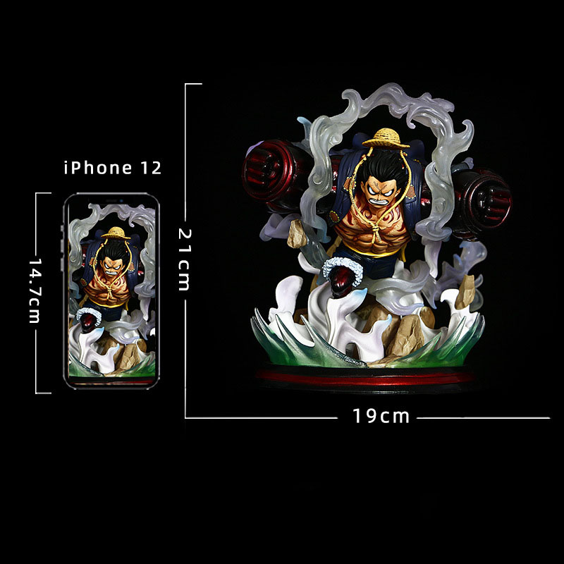 Mô Hình One Piece Tekken Luffy -  Gear 4 Chibi