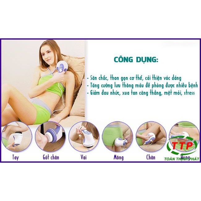 [HCM]Máy massage cầm tay Relax Spin Tone A781
