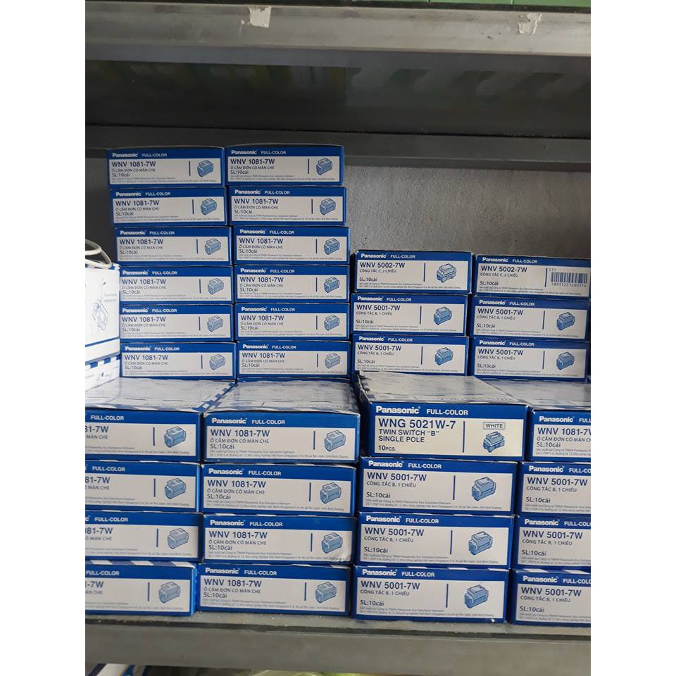 [HCM]Công tắc Panasonic WNV 5001-7W(10 cái/hộphạt nhỏ)