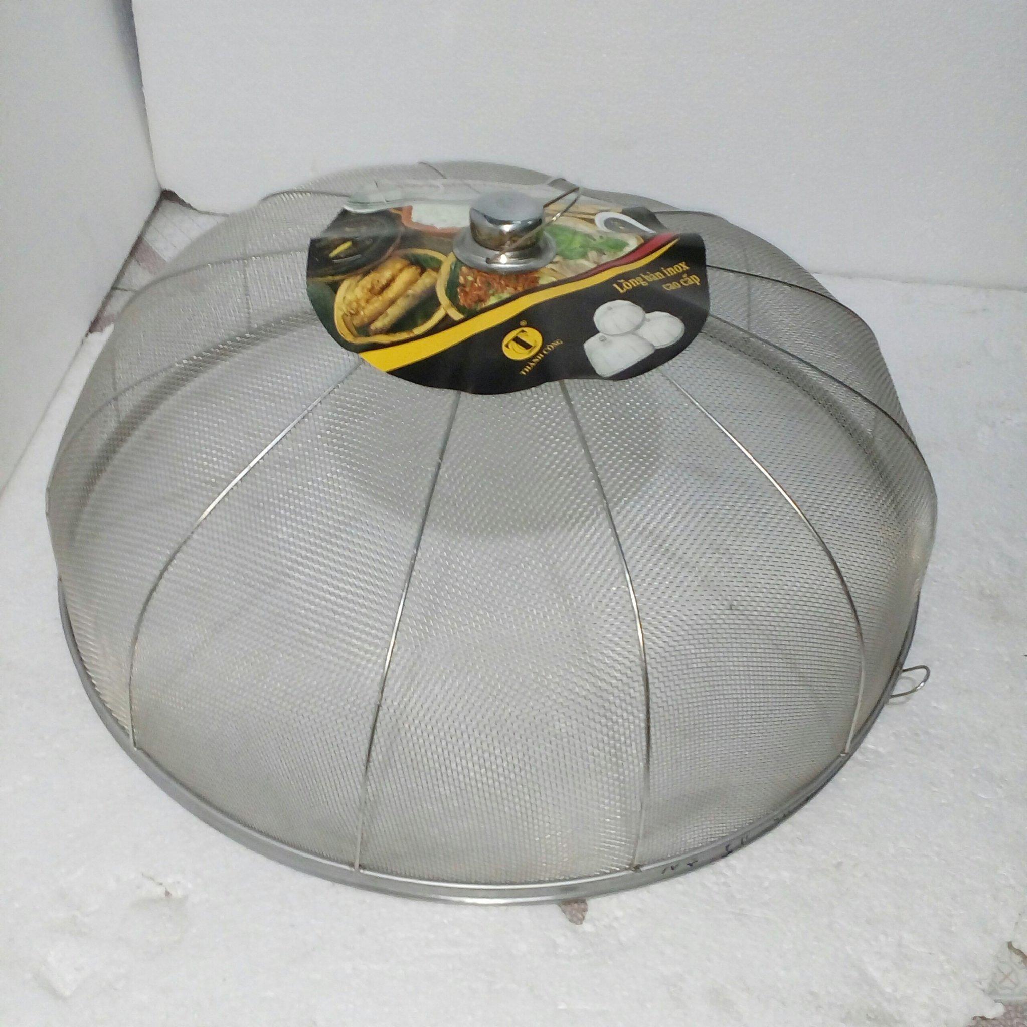 (Q9HCM) - Lồng Bàn Tròn INOX Cao Cấp - Mã: LBĐKP60I -