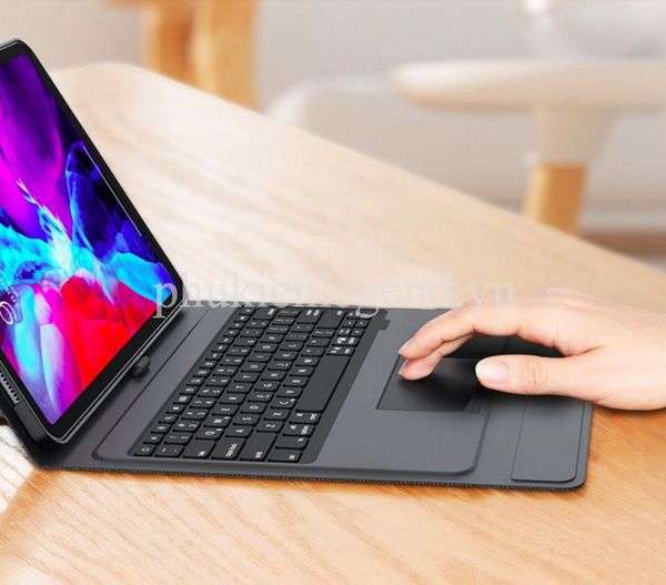 Bao da kèm bàn phím bluetooth có bàn di chuột Benks Magic keyboard TouchPad pad 10.2/Pad Pro 11 inch/12.9 inch 2020