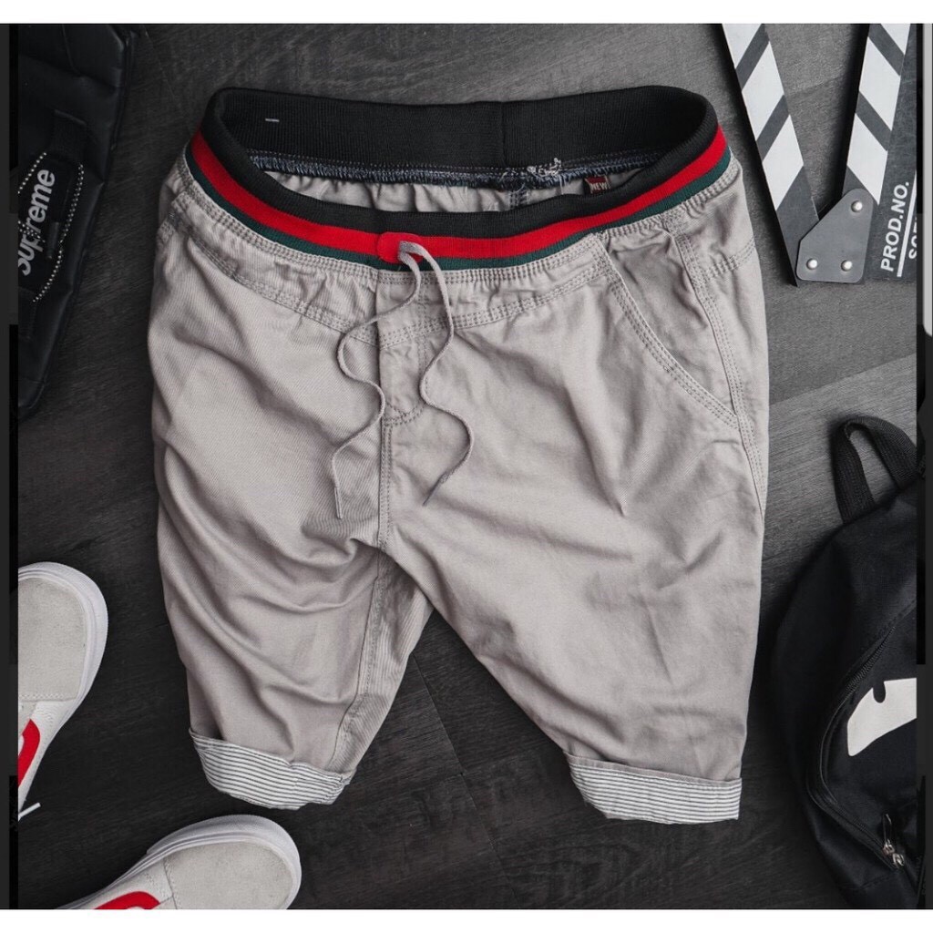 Quần Sọt Nam kaki Lưng Thun Cao cấp T089