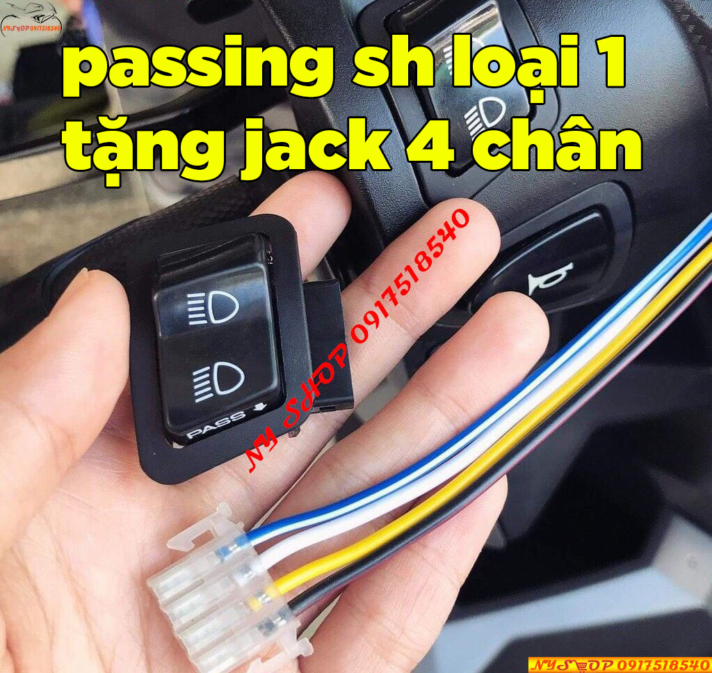 CÔNG TẮC PASSING SH GẮN CHO MỌI XE HONDA ĐỜI MỚI