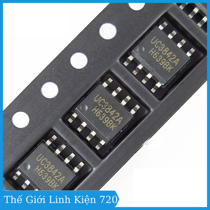 Bộ 2 IC UC3842 SOP-8 chân dán