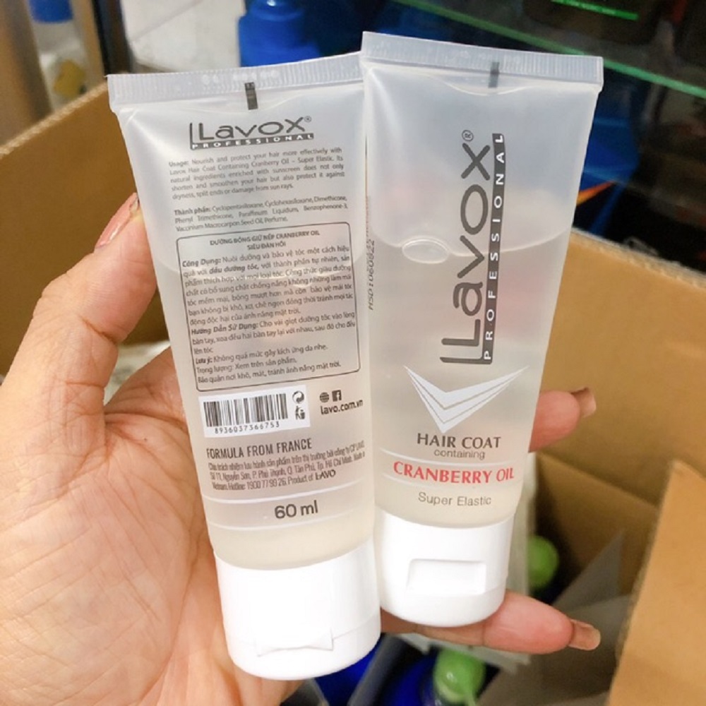 Dầu Dưỡng Làm Bóng Tóc 60ml Lavox Hair Coat