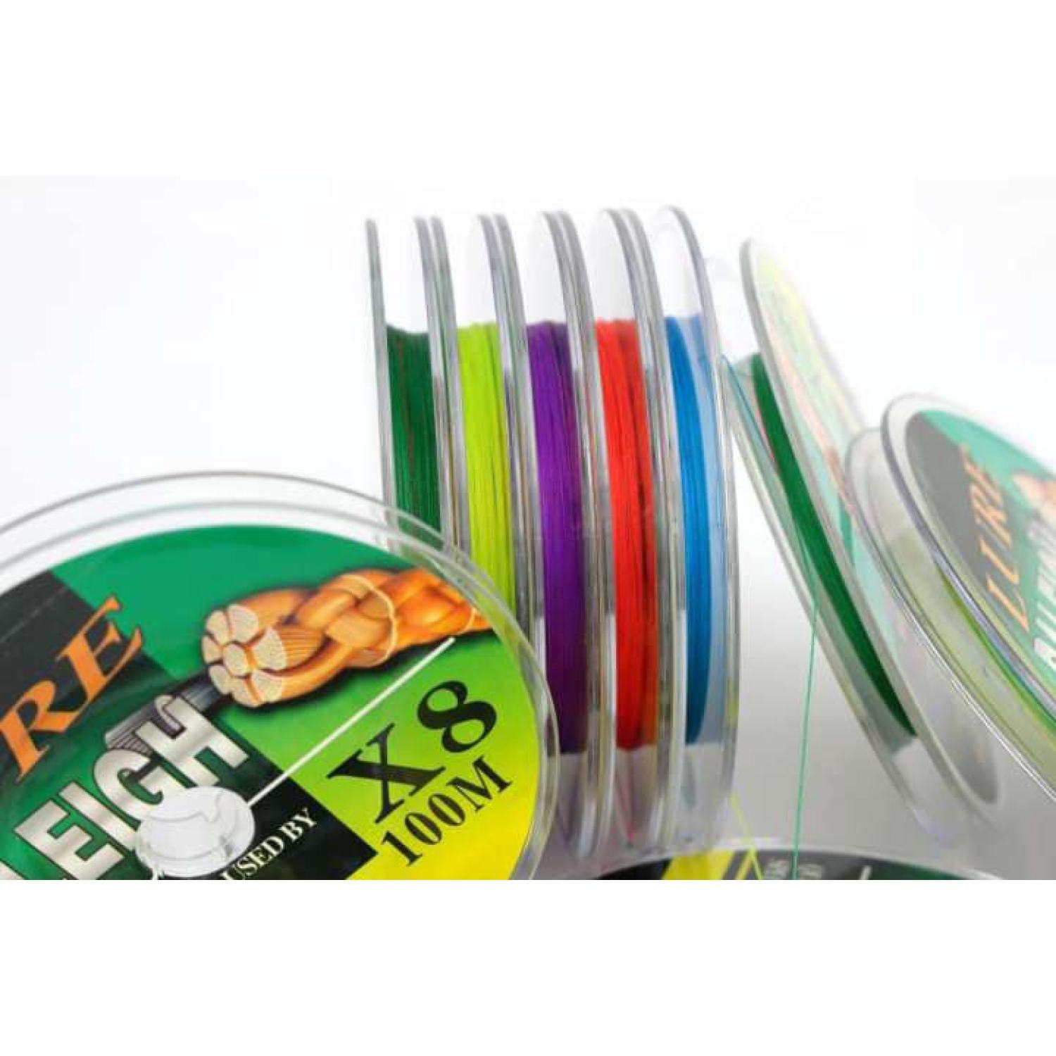 dù câu cá x8, dù câu lance, lục, lure 100m